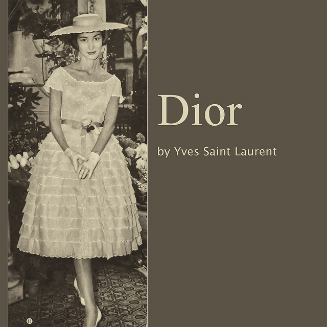 Платье из коллекции Dior 1958 года