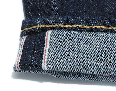 Selvedge на джинсах японской марки Edwin