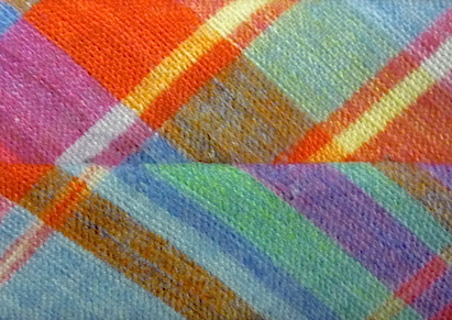 Фактура ткани льняного галстука Fumagalli