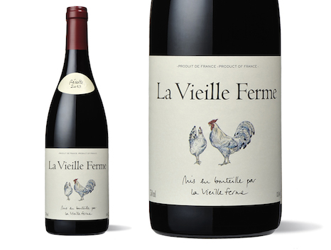 Этикетка вина La Vieille Ferme rouge