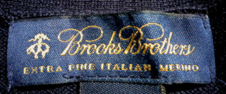 BB vest label fabric