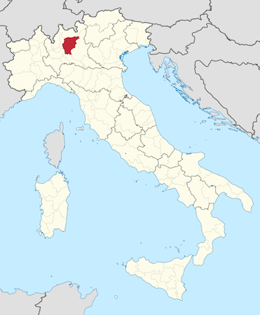 Bergamo provincia mappa