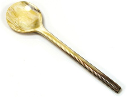 yoghurt spoon made of horn