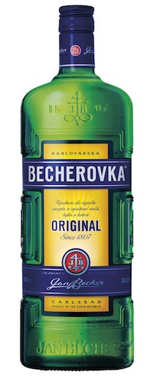Бутылка Бехеровки