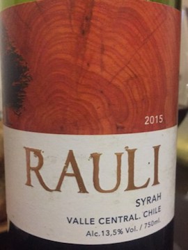Rauli Syrah вино из Чили