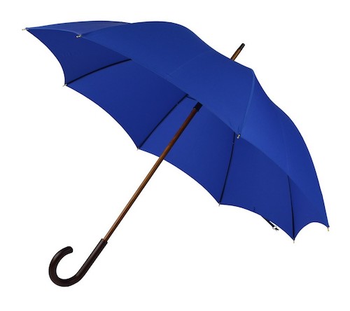 зонт-трость синий