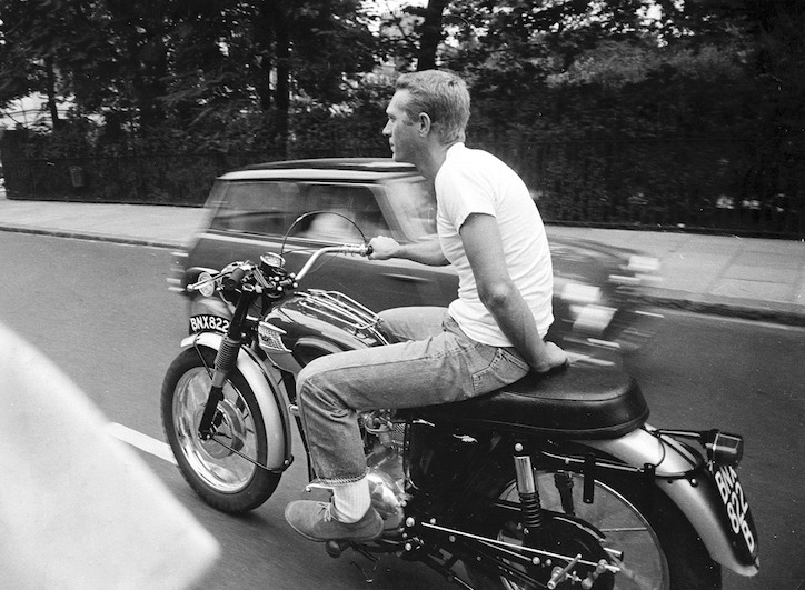 Стив Маккуин мотоцикл