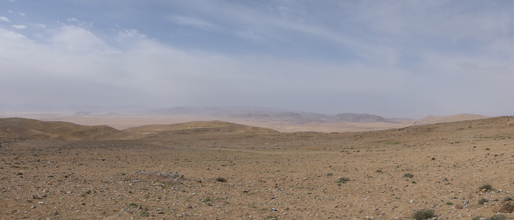 Пустыня в Иордании