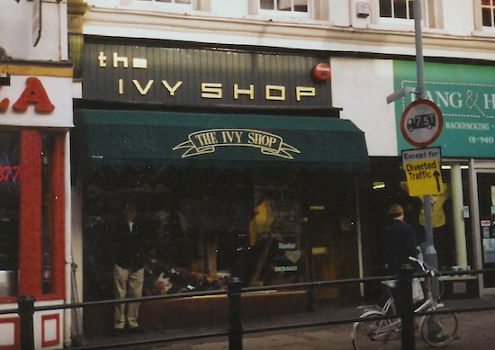 Ivy Shop в Лондоне
