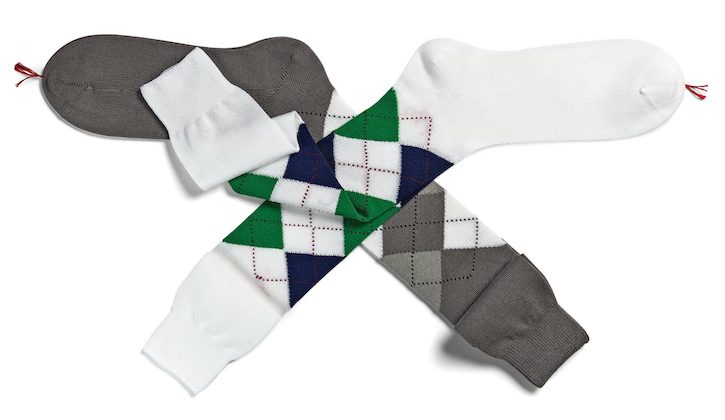 high-quality argyle socks